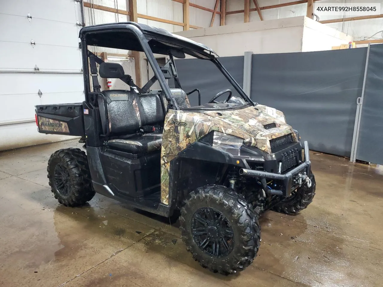 2017 Polaris Ranger Xp 1000 Eps VIN: 4XARTE992H8558045 Lot: 72230224