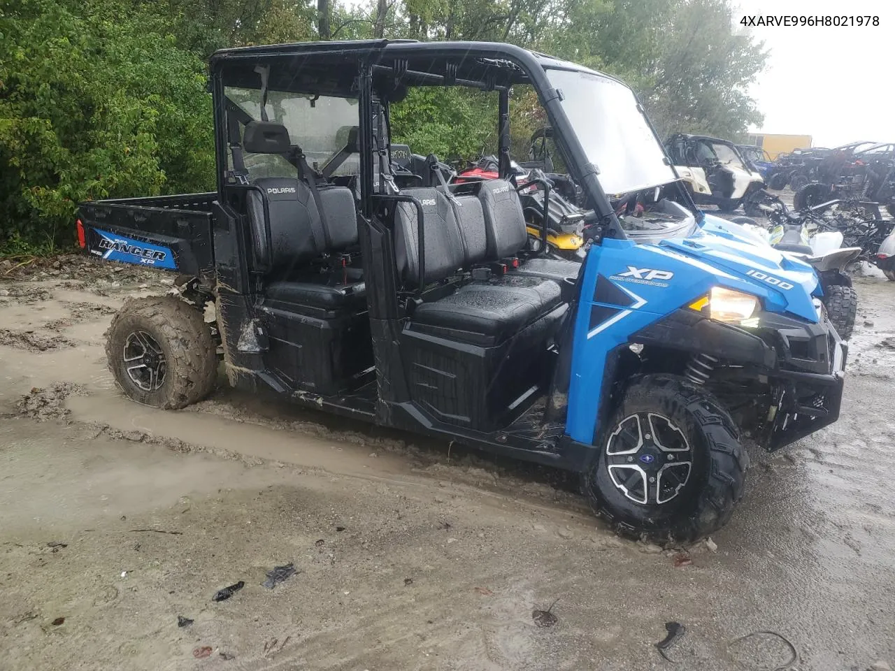 2017 Polaris Ranger Crew Xp 1000 Eps VIN: 4XARVE996H8021978 Lot: 72581924