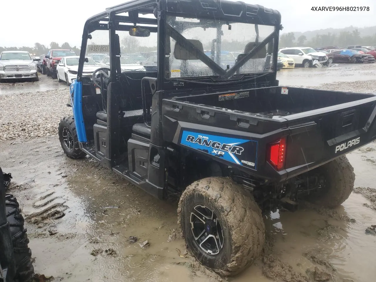 2017 Polaris Ranger Crew Xp 1000 Eps VIN: 4XARVE996H8021978 Lot: 72581924