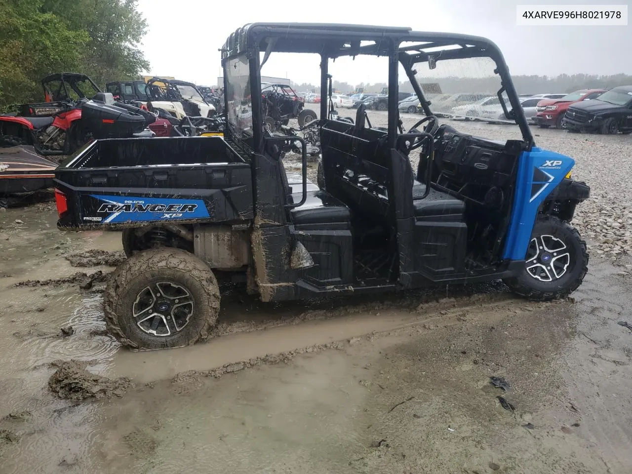 2017 Polaris Ranger Crew Xp 1000 Eps VIN: 4XARVE996H8021978 Lot: 72581924