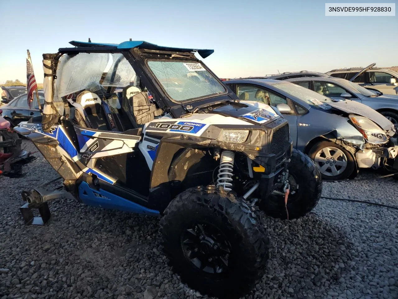 2017 Polaris Rzr Xp 1000 Eps VIN: 3NSVDE995HF928830 Lot: 73226054