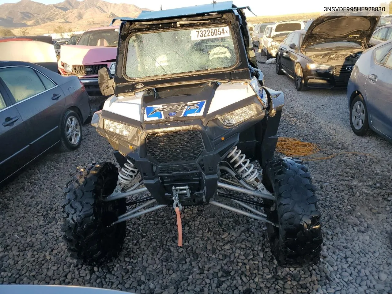 2017 Polaris Rzr Xp 1000 Eps VIN: 3NSVDE995HF928830 Lot: 73226054