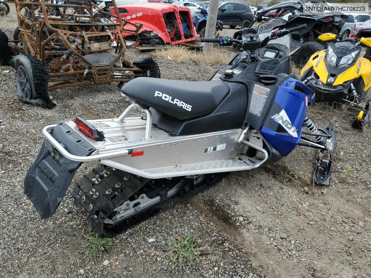 2017 Polaris Snowmobile VIN: SN1CBA6G7HC708223 Lot: 77829204