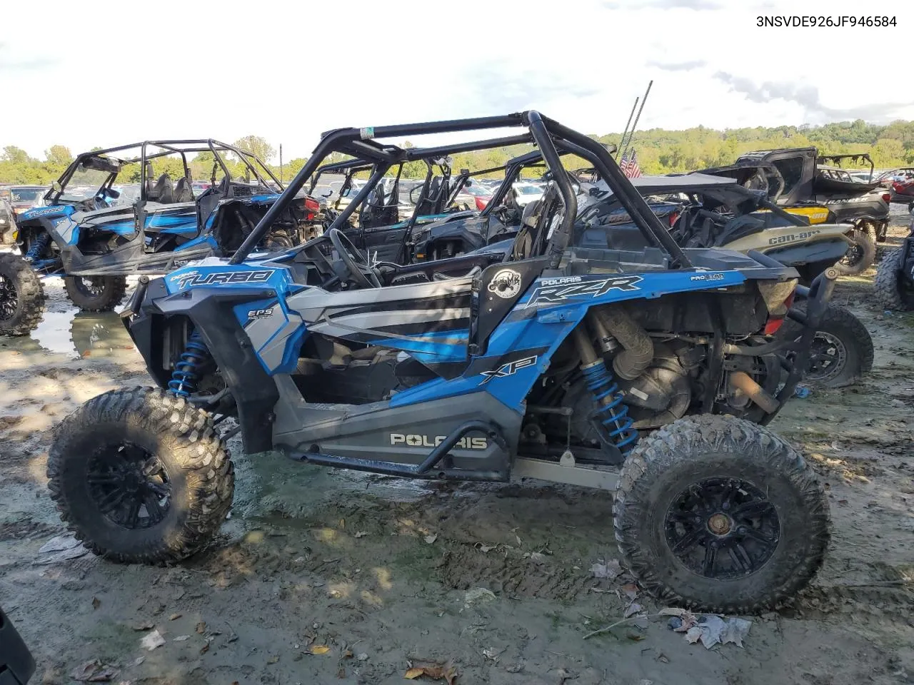 2018 Polaris Rzr Xp Turbo Eps VIN: 3NSVDE926JF946584 Lot: 71829264