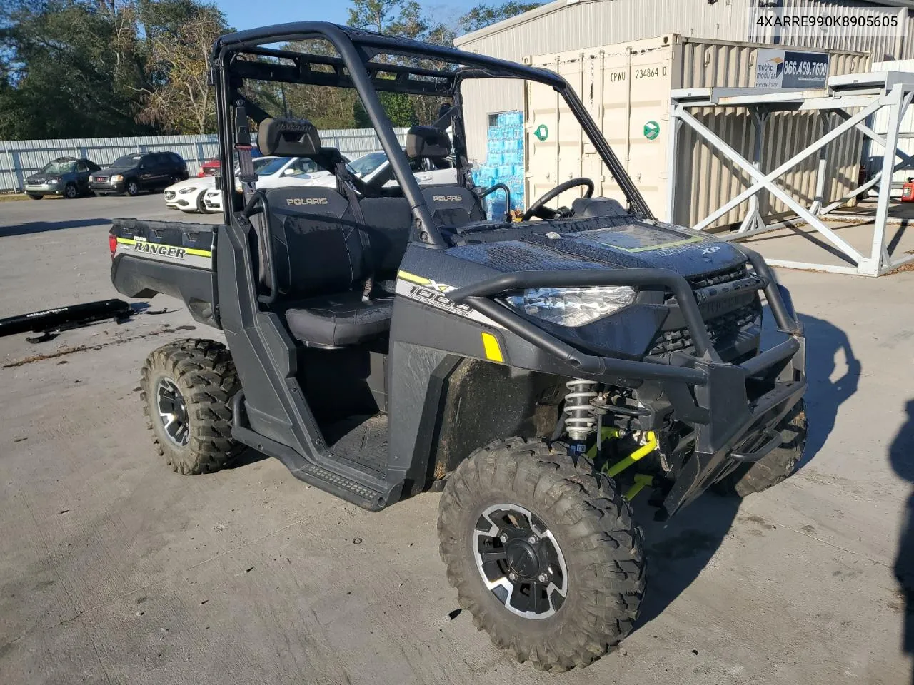 2019 Polaris Ranger Xp 1000 Eps VIN: 4XARRE990K8905605 Lot: 73593084