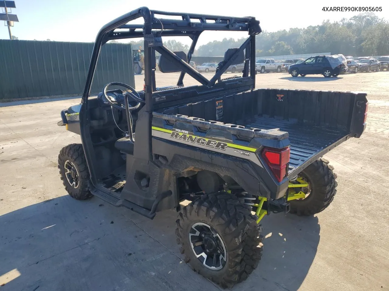 2019 Polaris Ranger Xp 1000 Eps VIN: 4XARRE990K8905605 Lot: 73593084