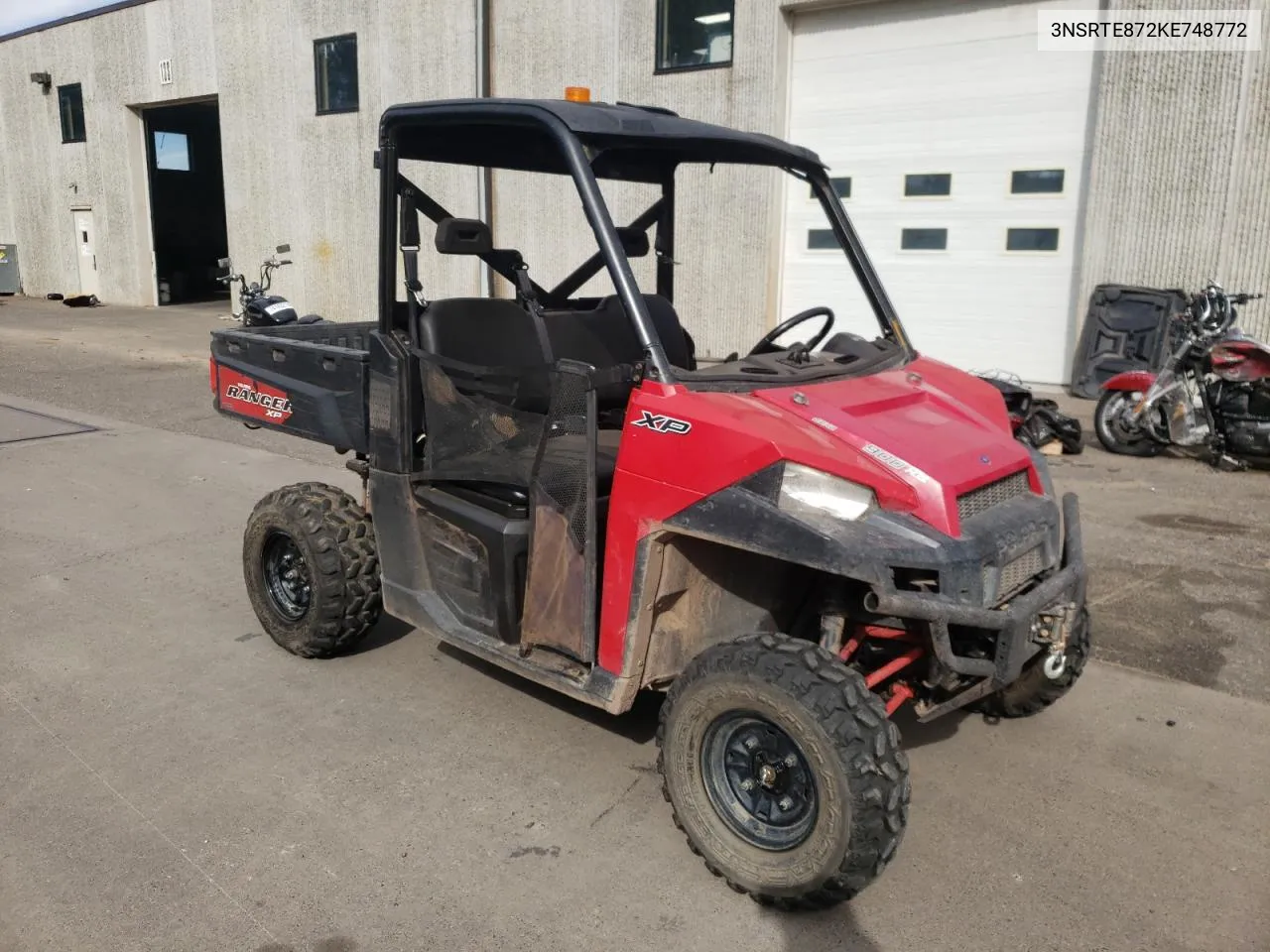 2019 Polaris Ranger Xp 900 Eps VIN: 3NSRTE872KE748772 Lot: 74658824