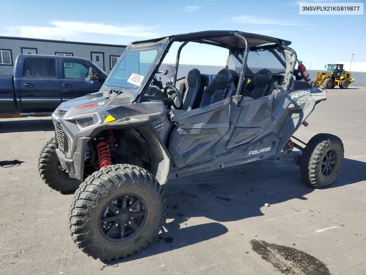 2019 Polaris Rzr Xp 4 Turbo S VIN: 3NSVPL921KG819877 Lot: 74696264