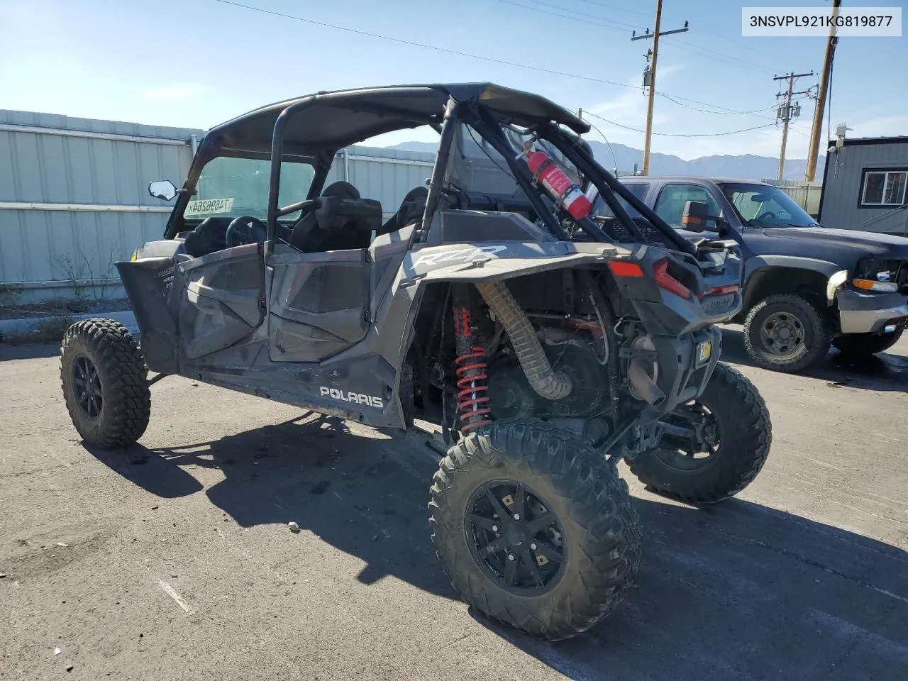 2019 Polaris Rzr Xp 4 Turbo S VIN: 3NSVPL921KG819877 Lot: 74696264