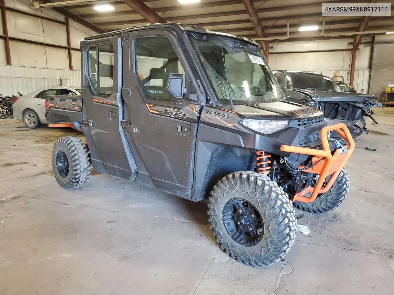 2019 Polaris Ranger Crew Xp 1000 Eps High Lifter Edition VIN: 4XARSM99XK8917114 Lot: 74937824