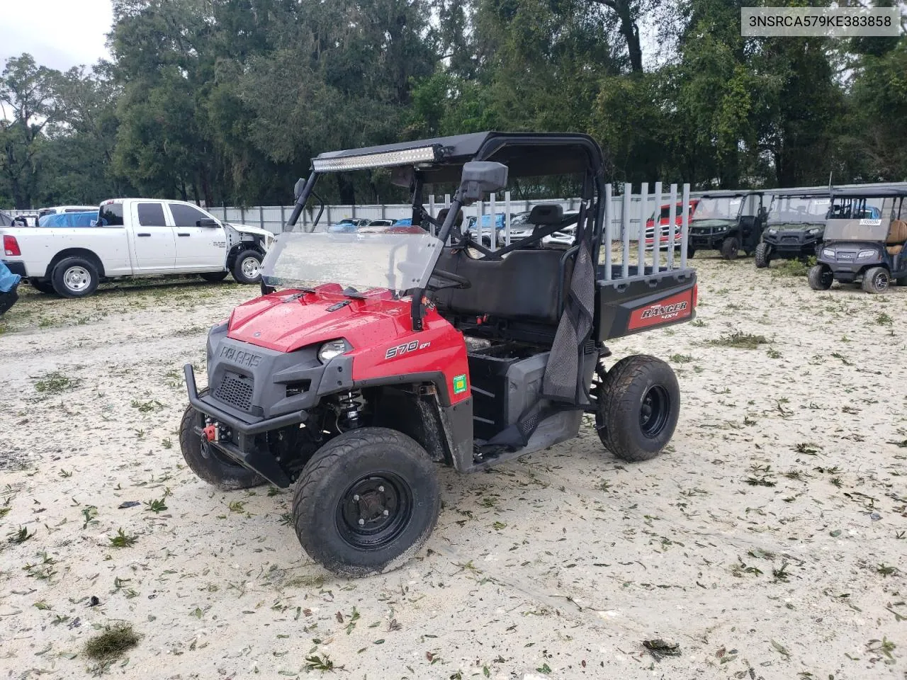 2019 Polaris Ranger 570 Full-Size VIN: 3NSRCA579KE383858 Lot: 75026194