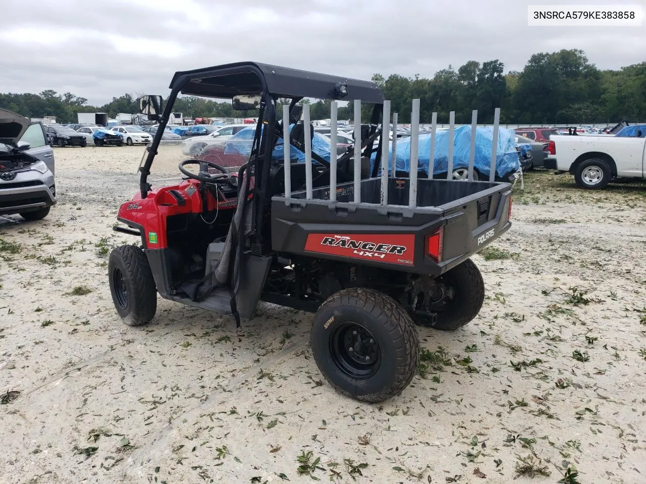 2019 Polaris Ranger 570 Full-Size VIN: 3NSRCA579KE383858 Lot: 75026194