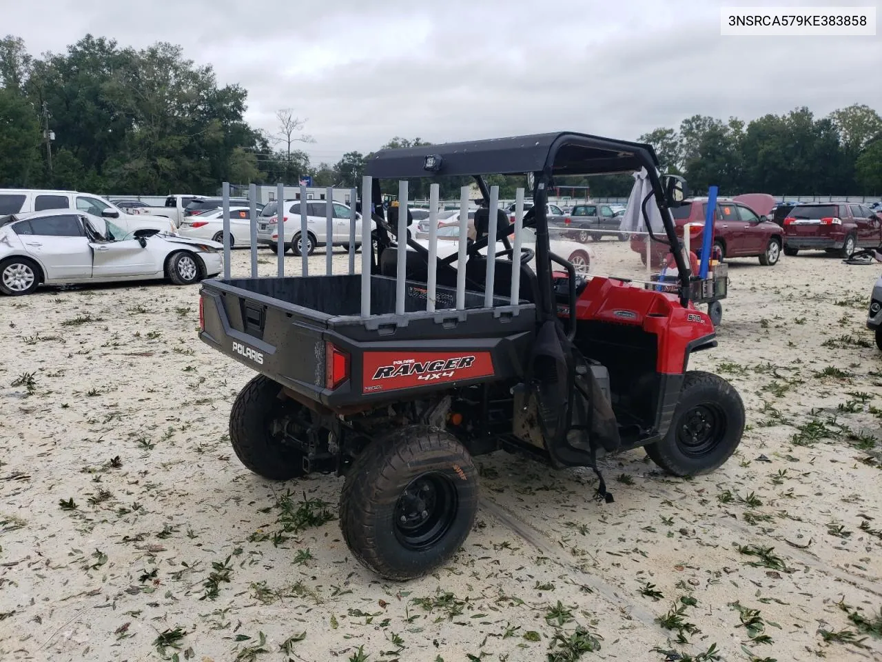 2019 Polaris Ranger 570 Full-Size VIN: 3NSRCA579KE383858 Lot: 75026194