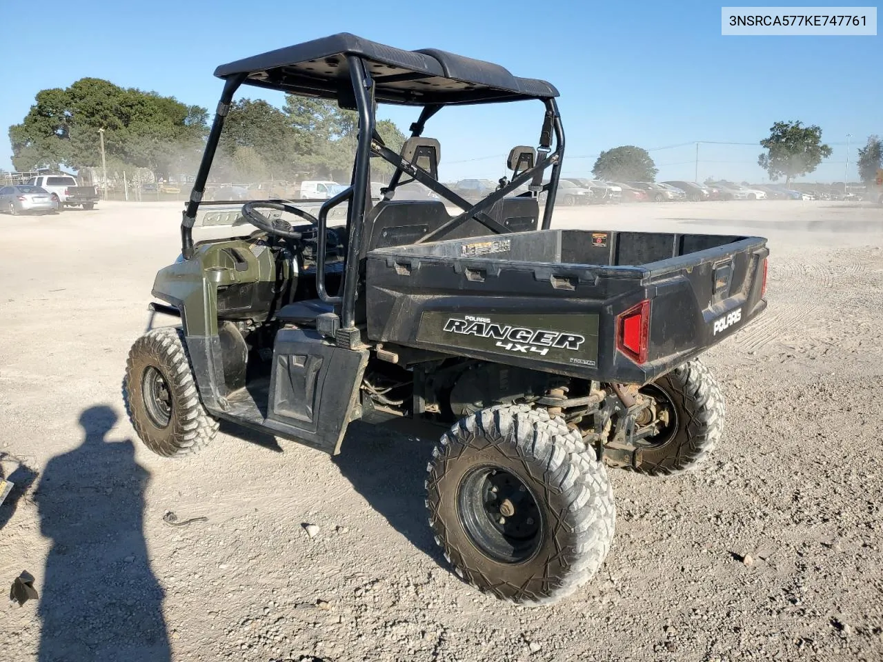 2019 Polaris Ranger 570 Full-Size VIN: 3NSRCA577KE747761 Lot: 75223124