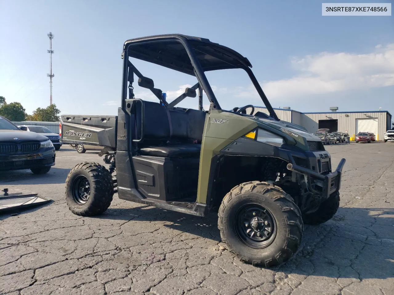 2019 Polaris Ranger Xp 900 Eps VIN: 3NSRTE87XKE748566 Lot: 75468564