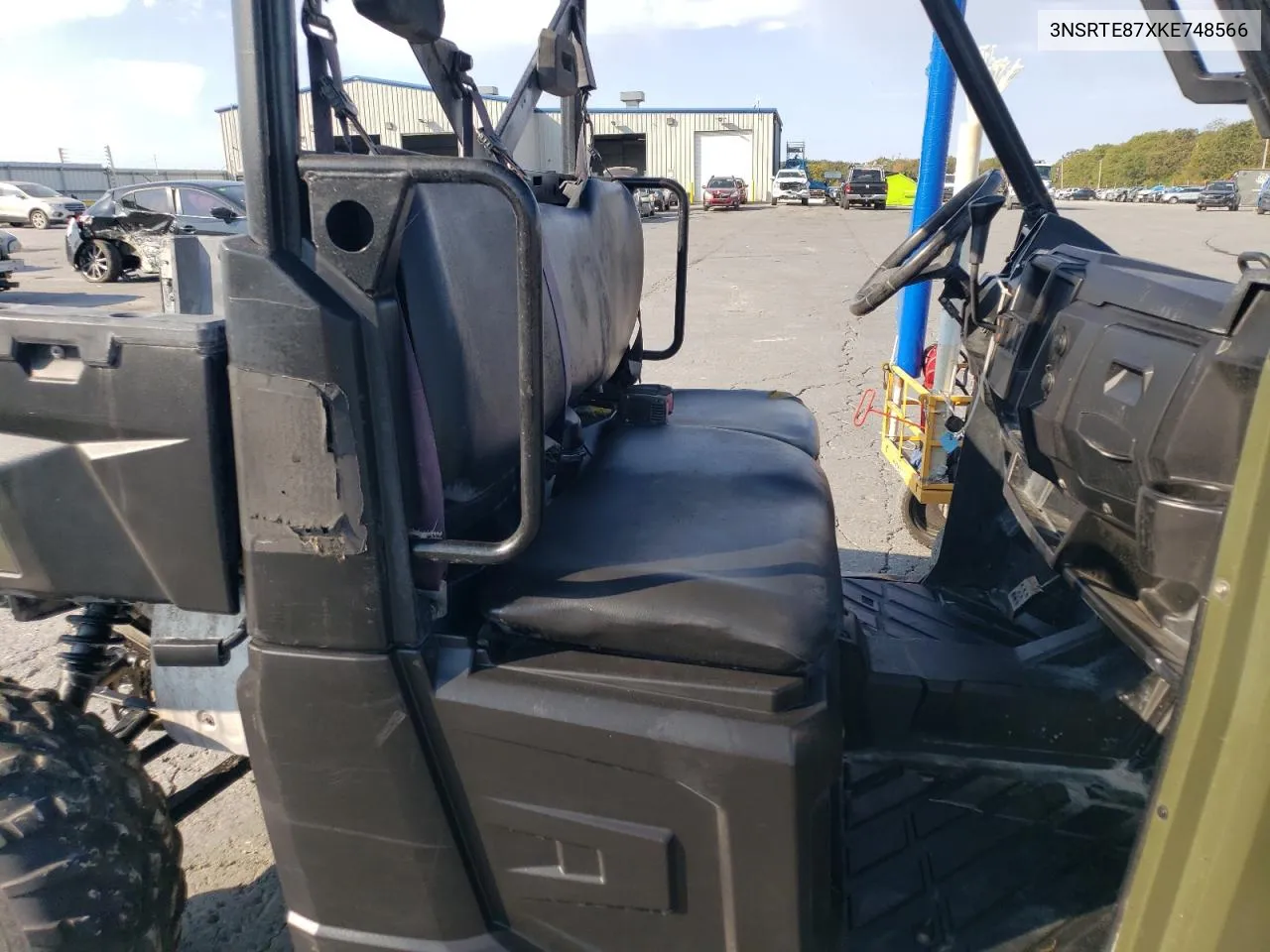 2019 Polaris Ranger Xp 900 Eps VIN: 3NSRTE87XKE748566 Lot: 75468564