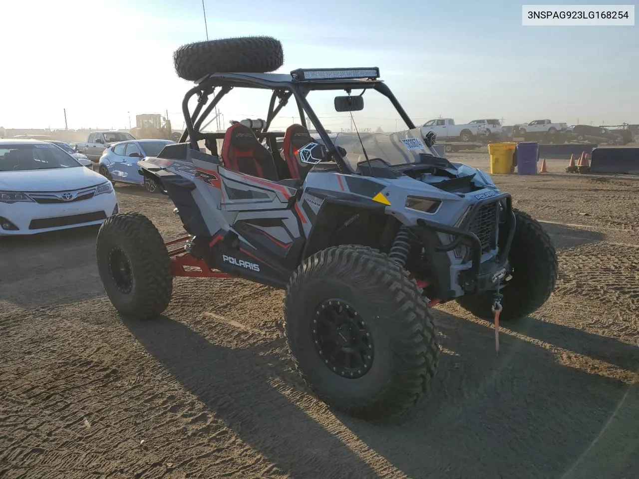 2020 Polaris Rzr Xp Turbo S Velocity VIN: 3NSPAG923LG168254 Lot: 75030674