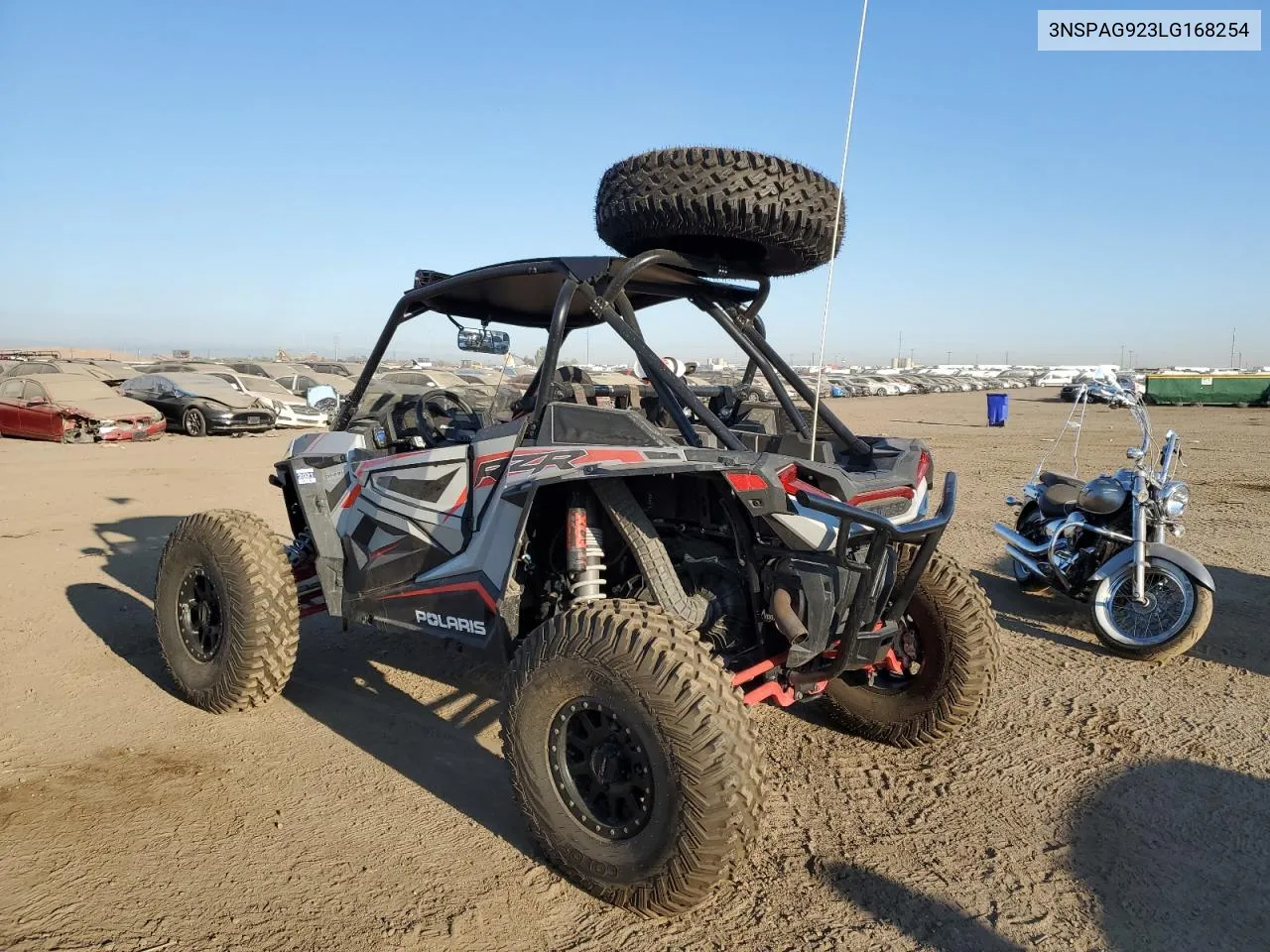 2020 Polaris Rzr Xp Turbo S Velocity VIN: 3NSPAG923LG168254 Lot: 75030674