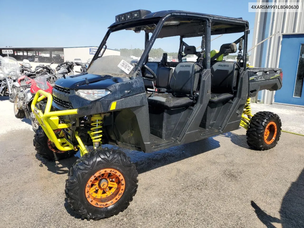 2020 Polaris Ranger Crew Xp 1000 Premium High Lifter Edition VIN: 4XARSM991L8040630 Lot: 75076214