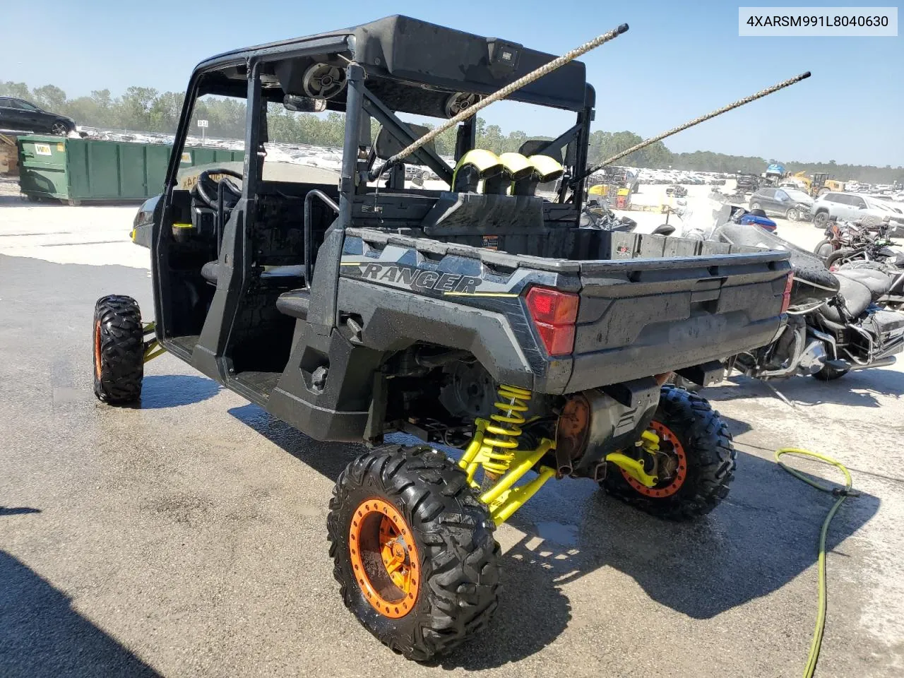 2020 Polaris Ranger Crew Xp 1000 Premium High Lifter Edition VIN: 4XARSM991L8040630 Lot: 75076214