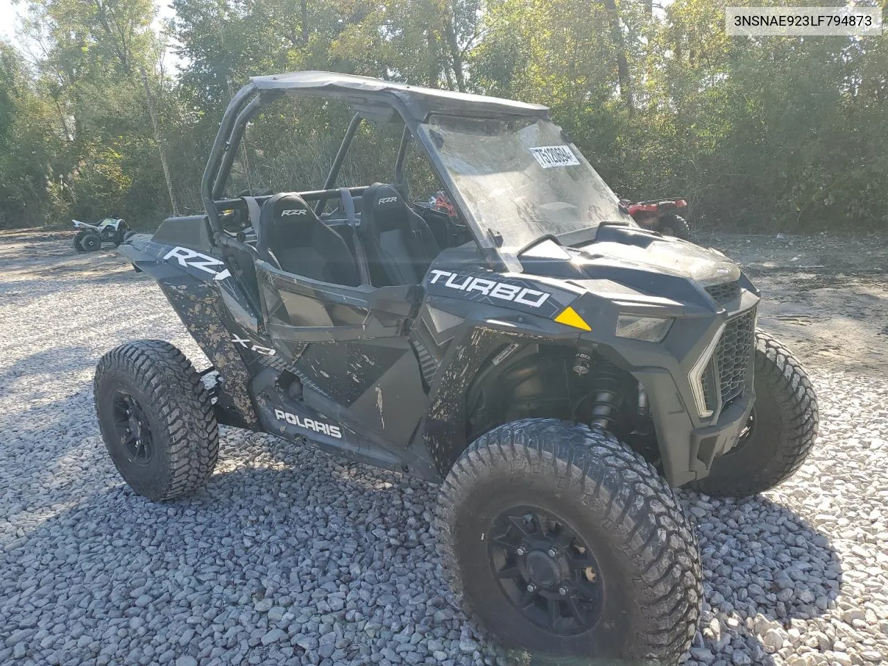 2020 Polaris Rzr Xp Turbo VIN: 3NSNAE923LF794873 Lot: 75120694