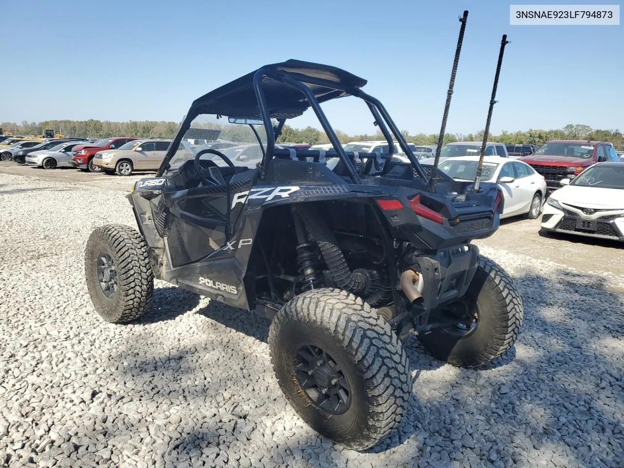 2020 Polaris Rzr Xp Turbo VIN: 3NSNAE923LF794873 Lot: 75120694