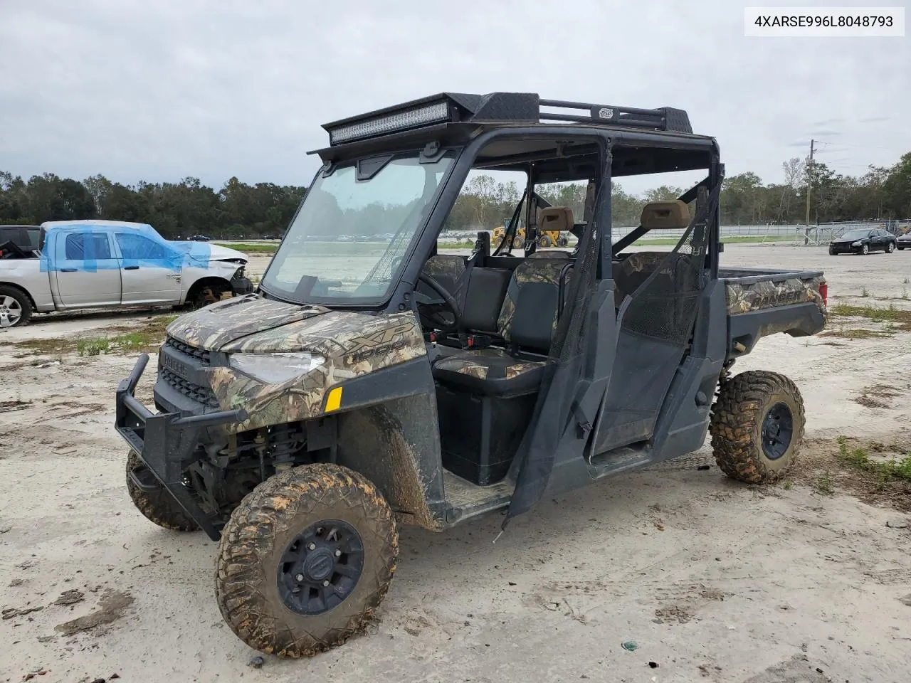 2020 Polaris Ranger Crew Xp 1000 Premium VIN: 4XARSE996L8048793 Lot: 75449354