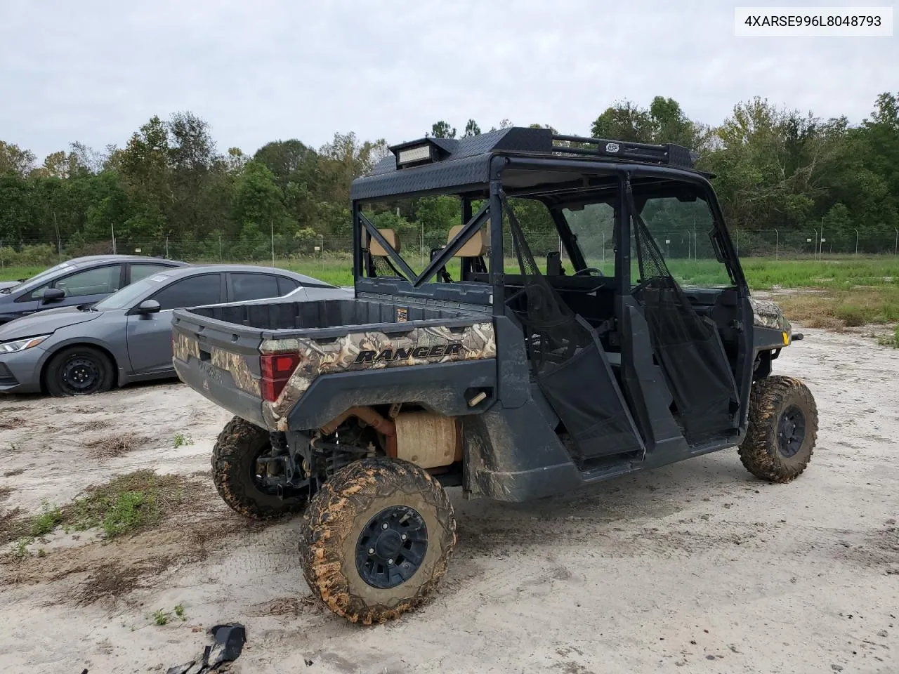 2020 Polaris Ranger Crew Xp 1000 Premium VIN: 4XARSE996L8048793 Lot: 75449354