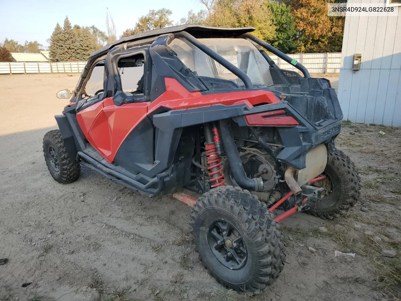 2020 Polaris Rzr Pro Xp 4 Ultimate VIN: 3NSR4D924LG822628 Lot: 75523004