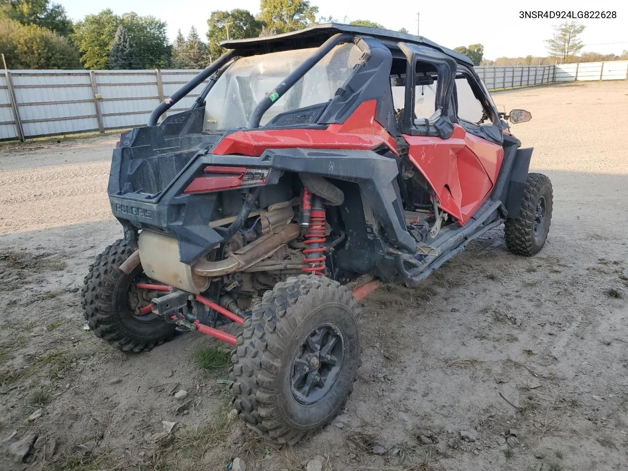 2020 Polaris Rzr Pro Xp 4 Ultimate VIN: 3NSR4D924LG822628 Lot: 75523004