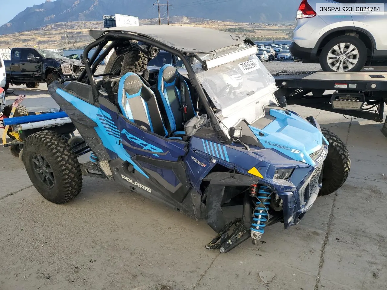 2020 Polaris Rzr Turbo S VIN: 3NSPAL923LG824784 Lot: 75938364