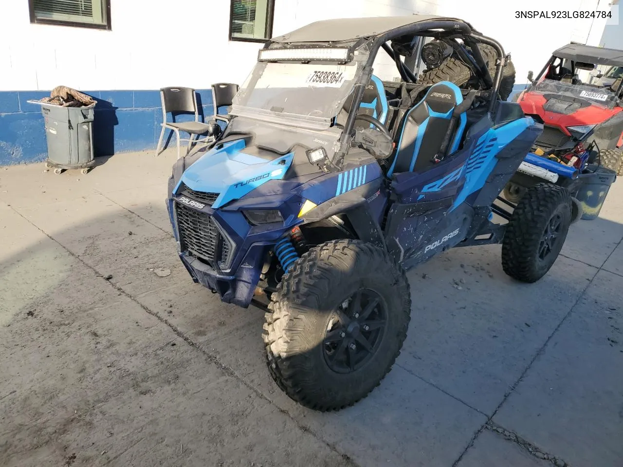 2020 Polaris Rzr Turbo S VIN: 3NSPAL923LG824784 Lot: 75938364