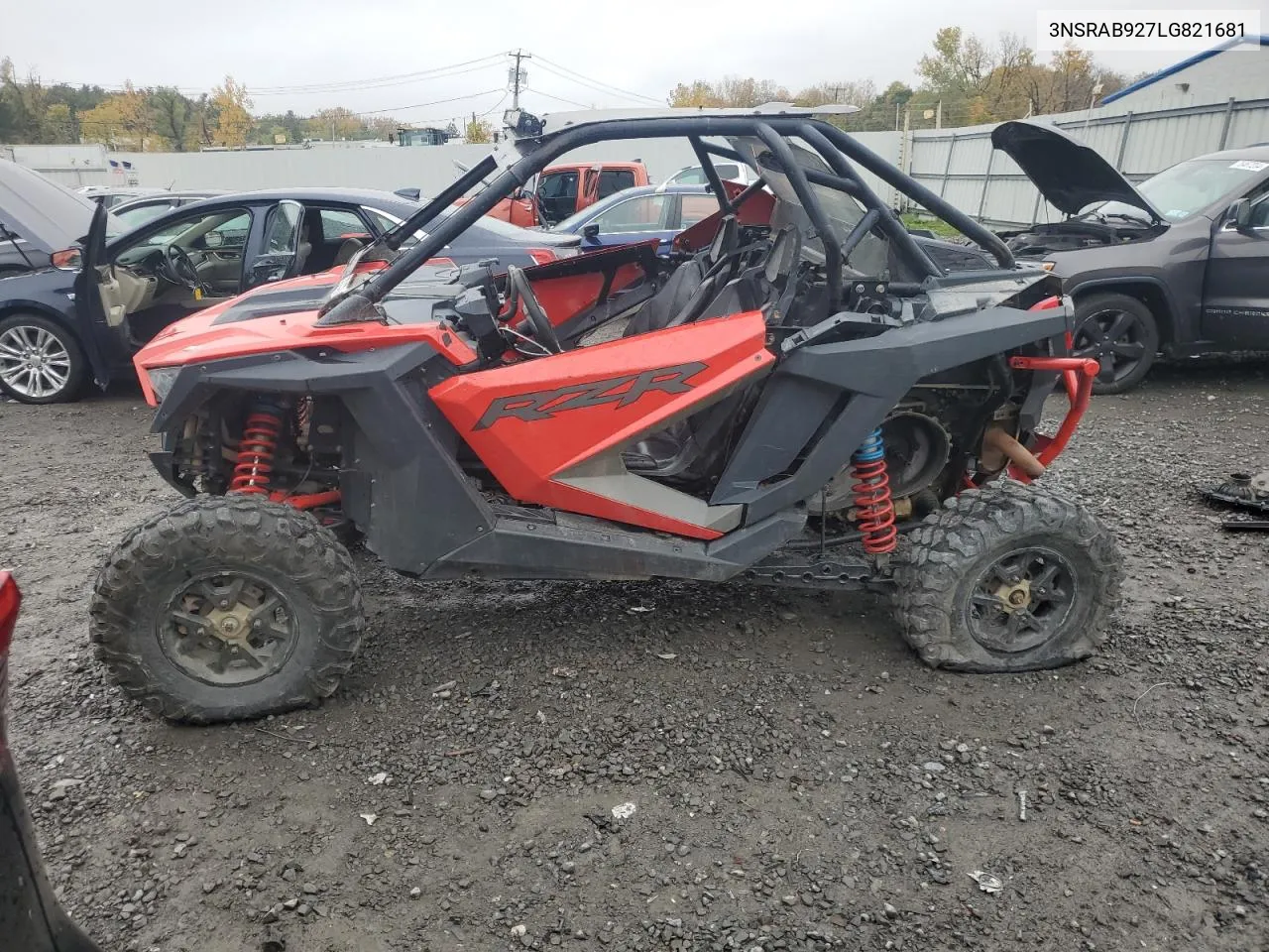 2020 Polaris Rzr Pro Xp Premium VIN: 3NSRAB927LG821681 Lot: 75943534