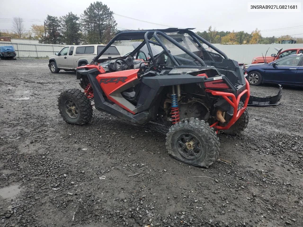 2020 Polaris Rzr Pro Xp Premium VIN: 3NSRAB927LG821681 Lot: 75943534