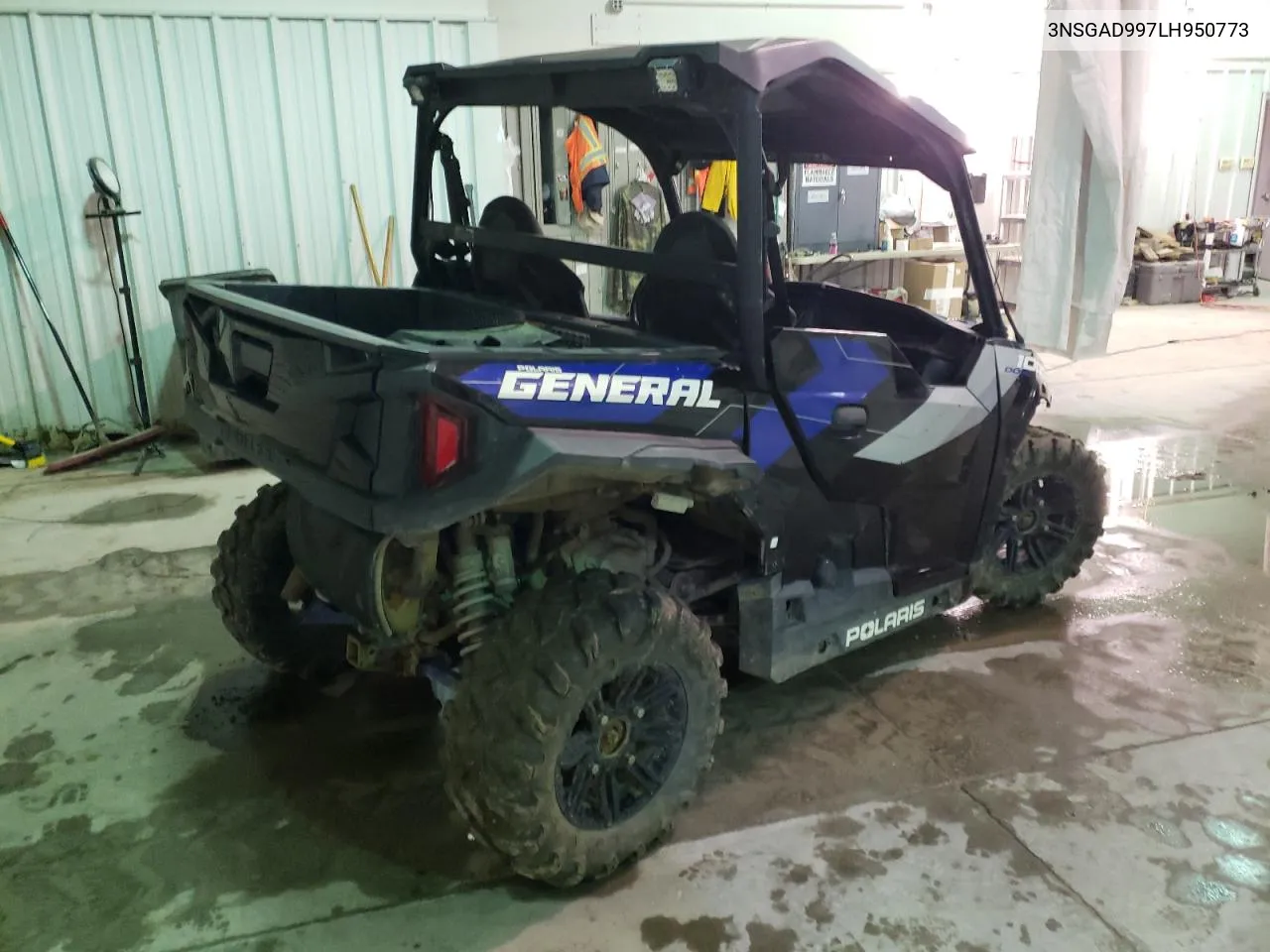 2020 Polaris General 1000 Deluxe VIN: 3NSGAD997LH950773 Lot: 76868534