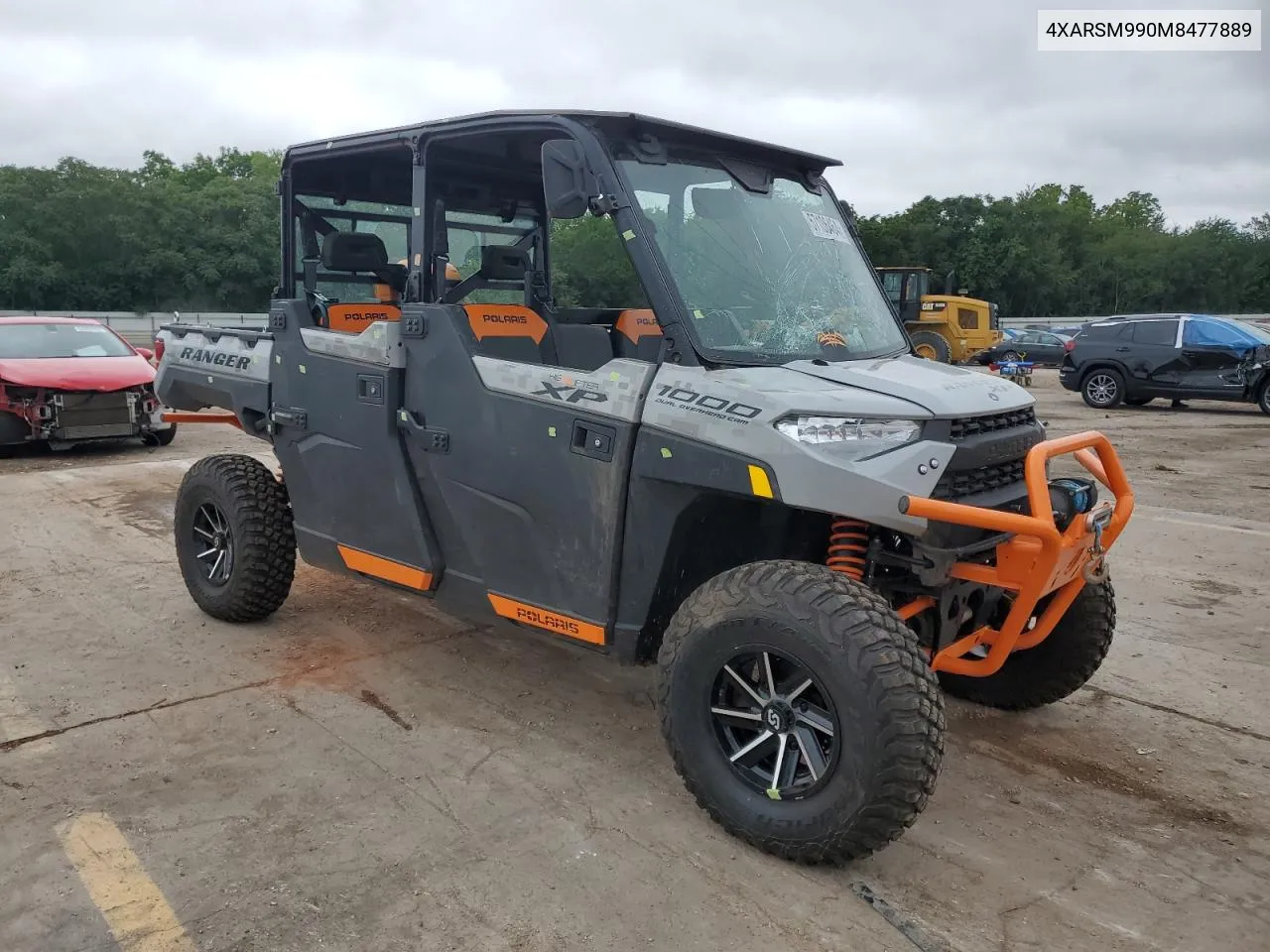 2021 Polaris Ranger Crew Xp 1000 Premium High Lifter Edition VIN: 4XARSM990M8477889 Lot: 57106464