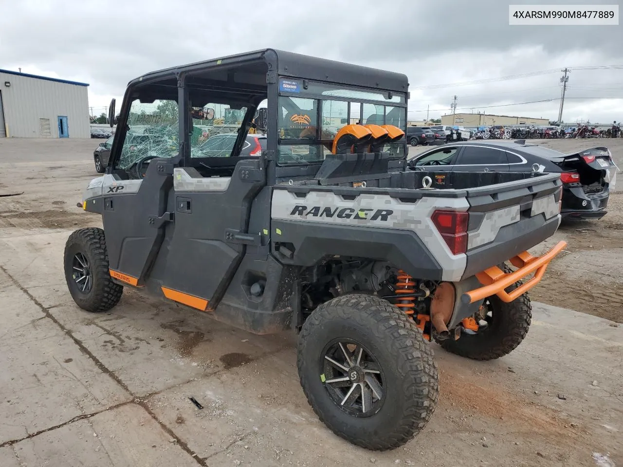 2021 Polaris Ranger Crew Xp 1000 Premium High Lifter Edition VIN: 4XARSM990M8477889 Lot: 57106464