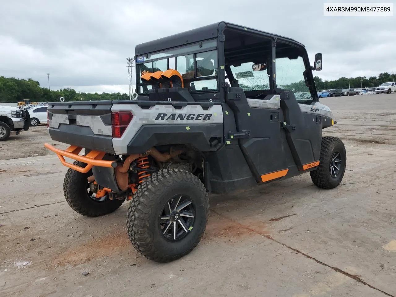 2021 Polaris Ranger Crew Xp 1000 Premium High Lifter Edition VIN: 4XARSM990M8477889 Lot: 57106464