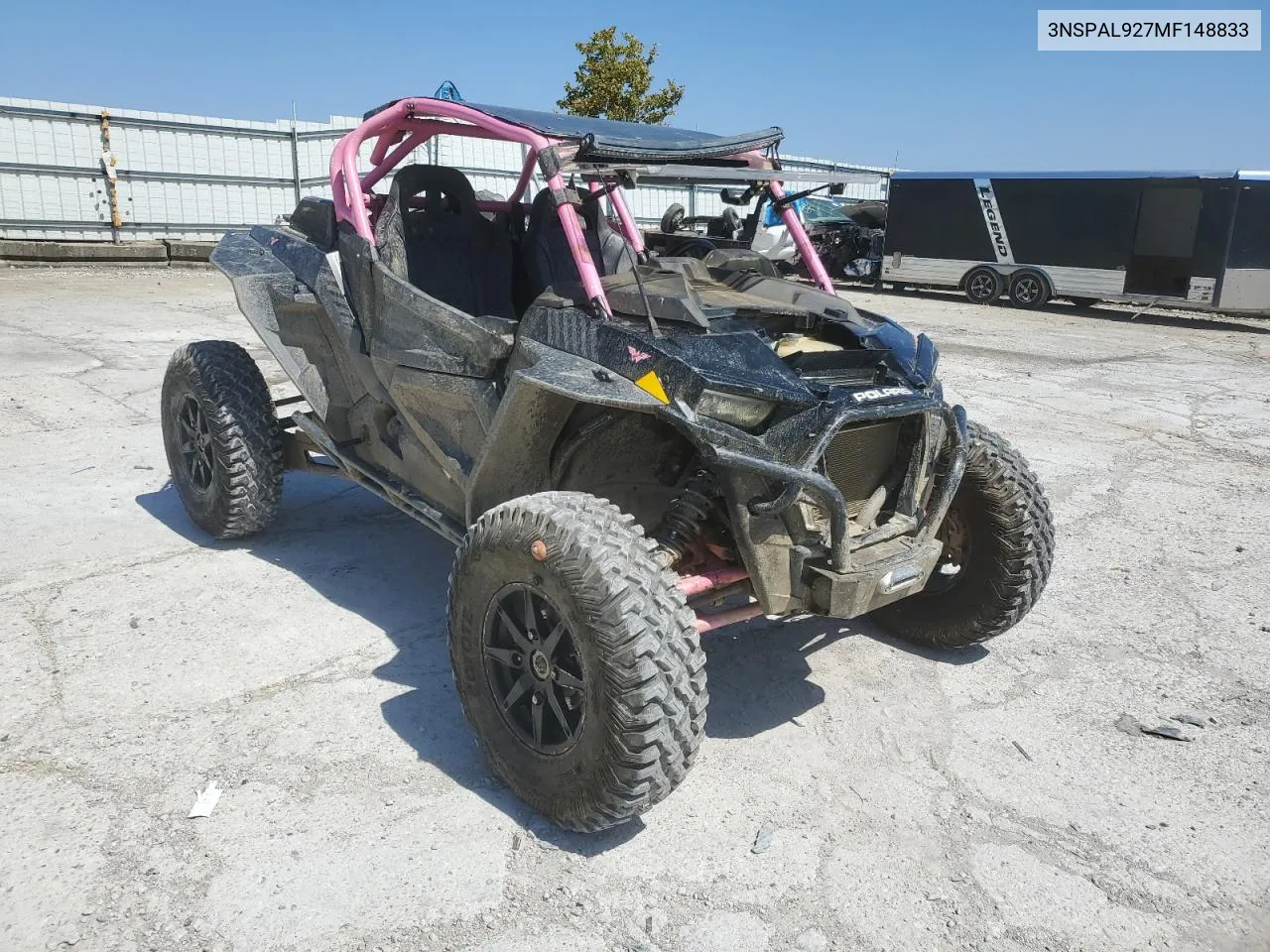 2021 Polaris Rzr Turbo S VIN: 3NSPAL927MF148833 Lot: 68312924