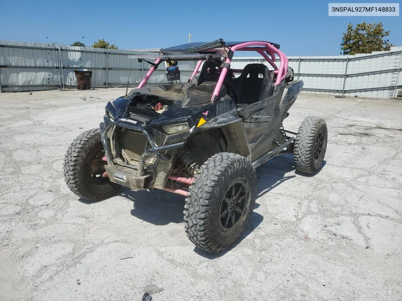 2021 Polaris Rzr Turbo S VIN: 3NSPAL927MF148833 Lot: 68312924