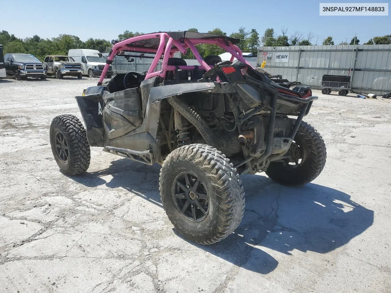 2021 Polaris Rzr Turbo S VIN: 3NSPAL927MF148833 Lot: 68312924