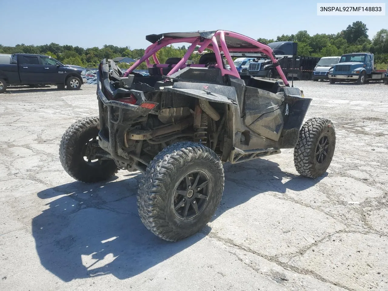 2021 Polaris Rzr Turbo S VIN: 3NSPAL927MF148833 Lot: 68312924