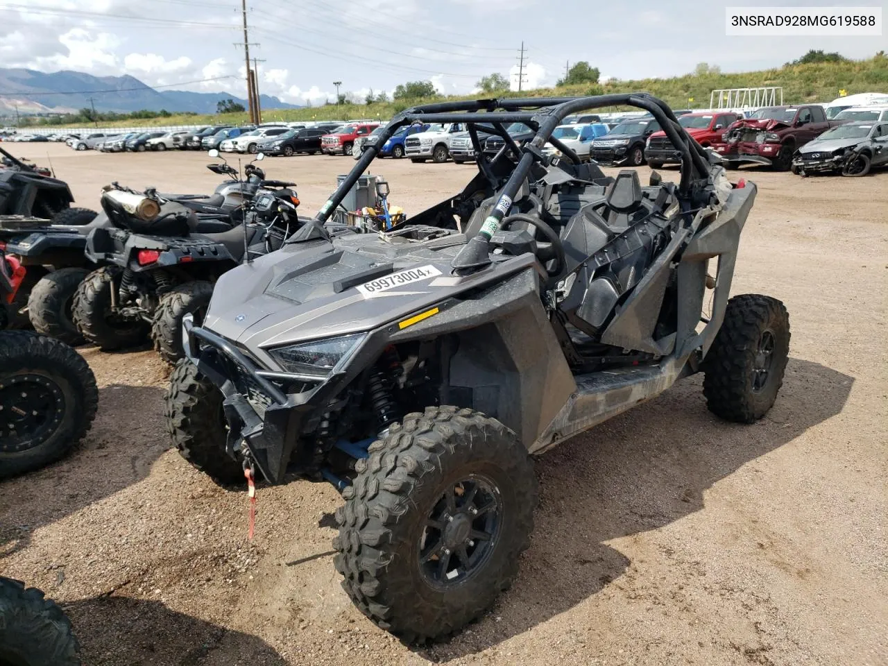 2021 Polaris Rzr Pro Xp Ultimate VIN: 3NSRAD928MG619588 Lot: 69973004