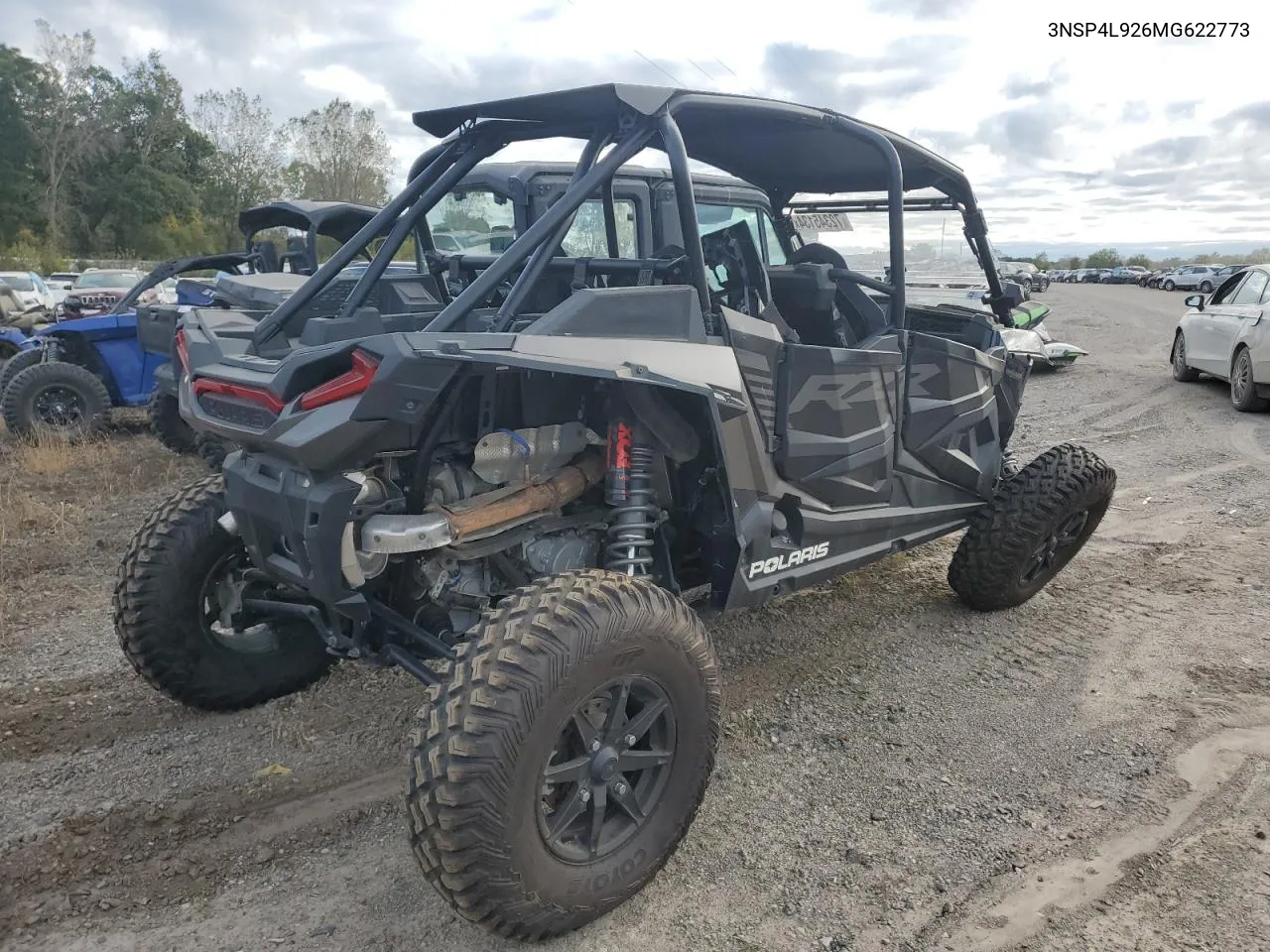 2021 Polaris Rzr Turbo S 4 VIN: 3NSP4L926MG622773 Lot: 72345134