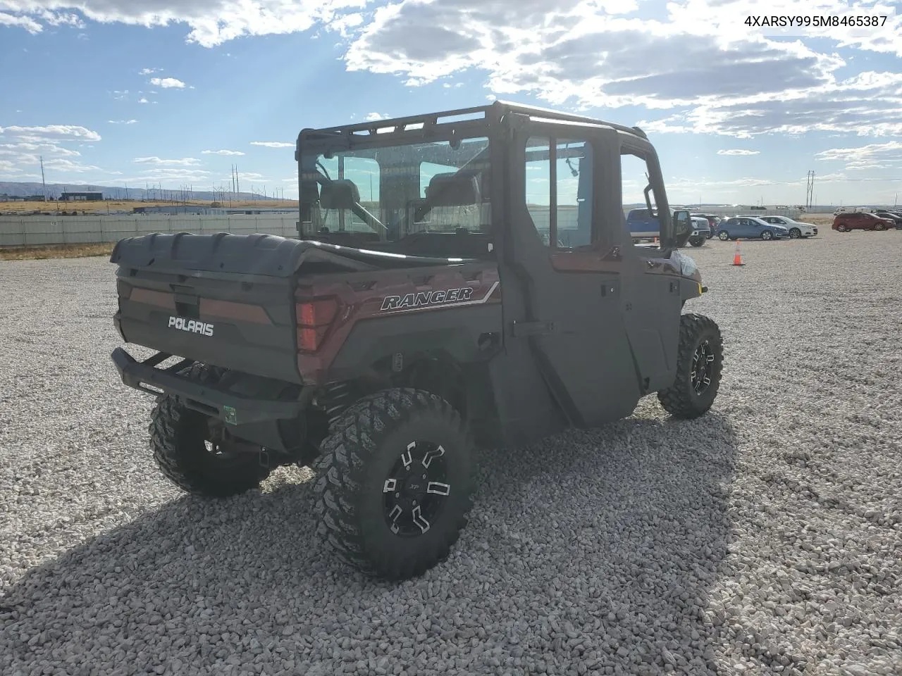 2021 Polaris Ranger Crew Xp 1000 Northstar Ultimate VIN: 4XARSY995M8465387 Lot: 73229164