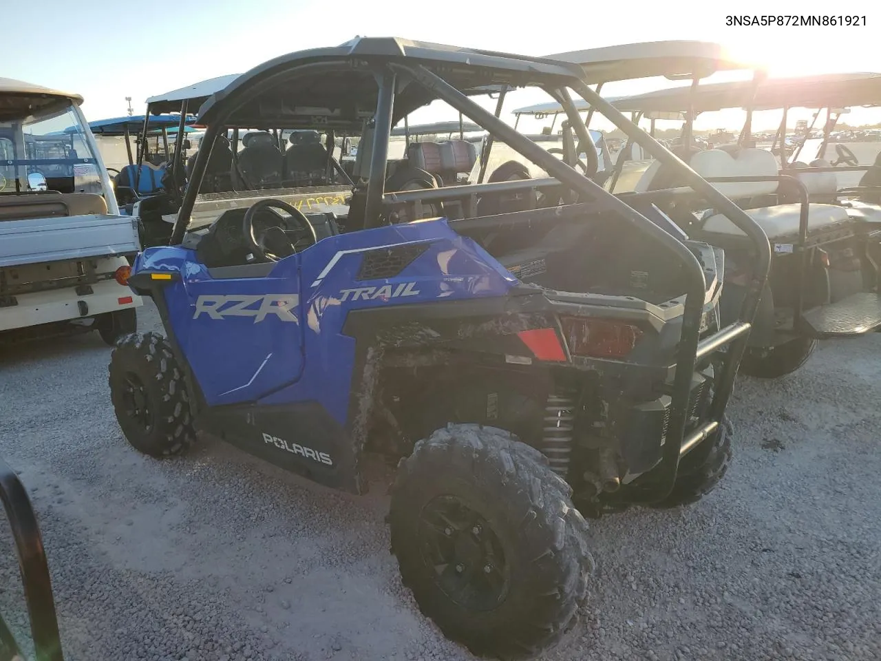 2021 Polaris Rzr Trail Premium VIN: 3NSA5P872MN861921 Lot: 73777144