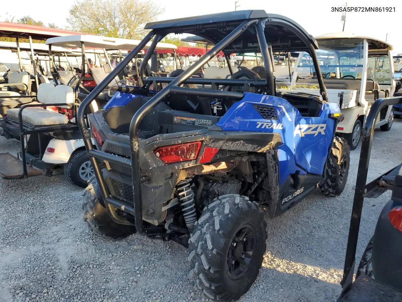 2021 Polaris Rzr Trail Premium VIN: 3NSA5P872MN861921 Lot: 73777144