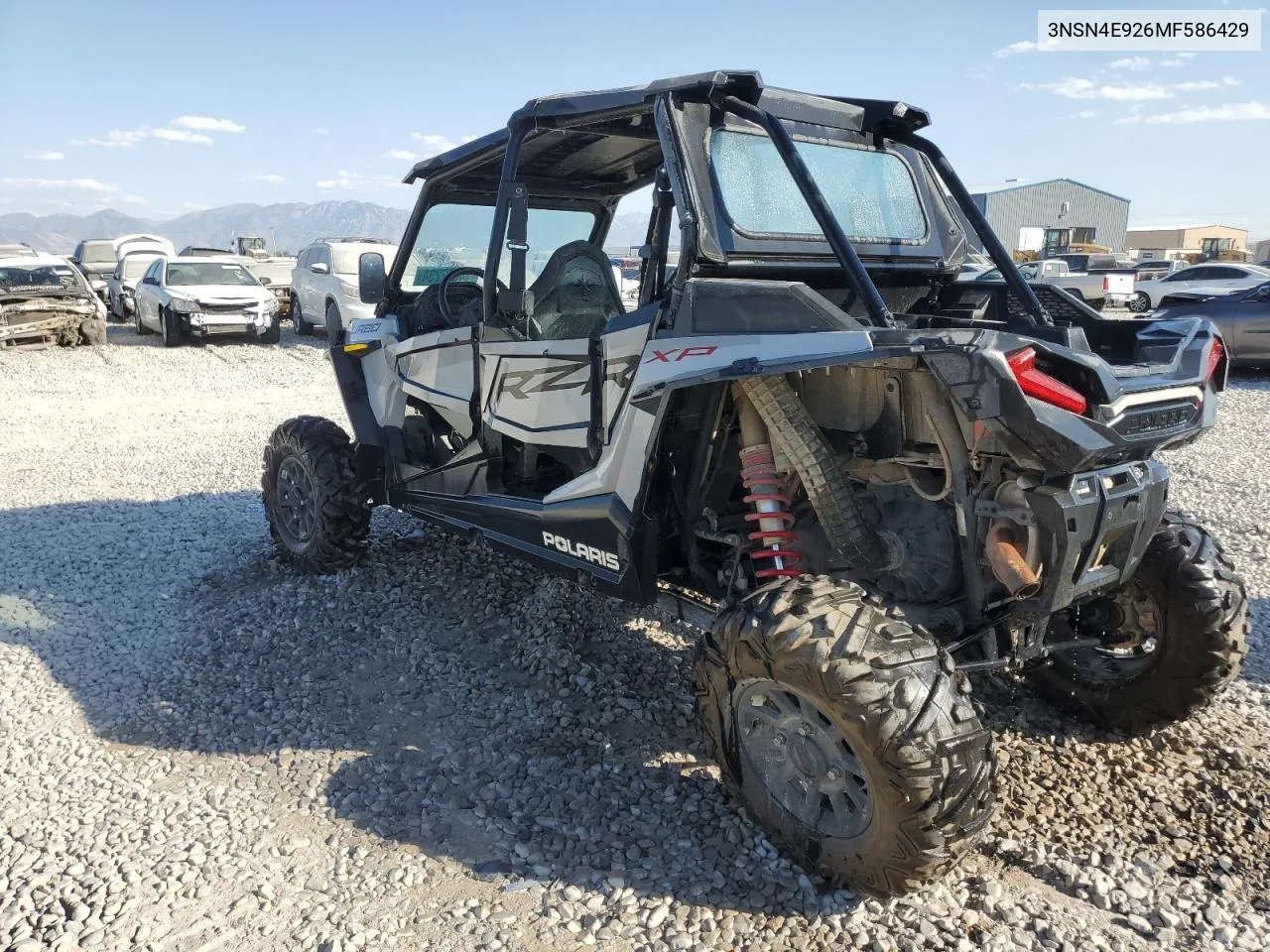 2021 Polaris Rzr Xp 4 Turbo VIN: 3NSN4E926MF586429 Lot: 74032234