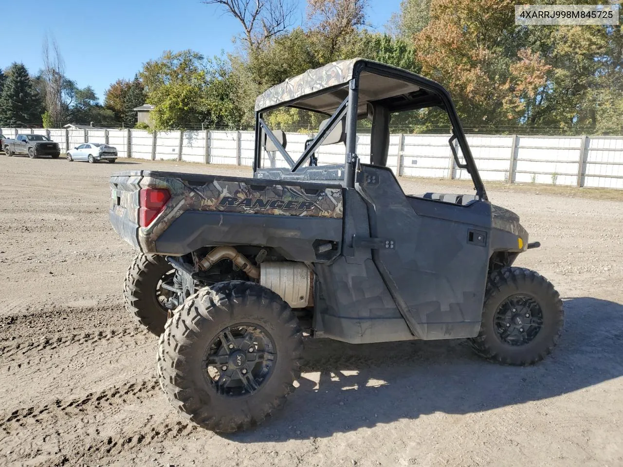 2021 Polaris Ranger Xp 1000 Big Game Edition VIN: 4XARRJ998M845725 Lot: 74684974