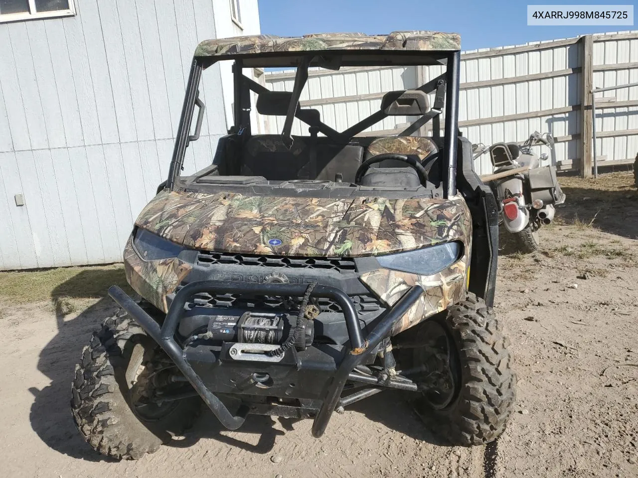 2021 Polaris Ranger Xp 1000 Big Game Edition VIN: 4XARRJ998M845725 Lot: 74684974